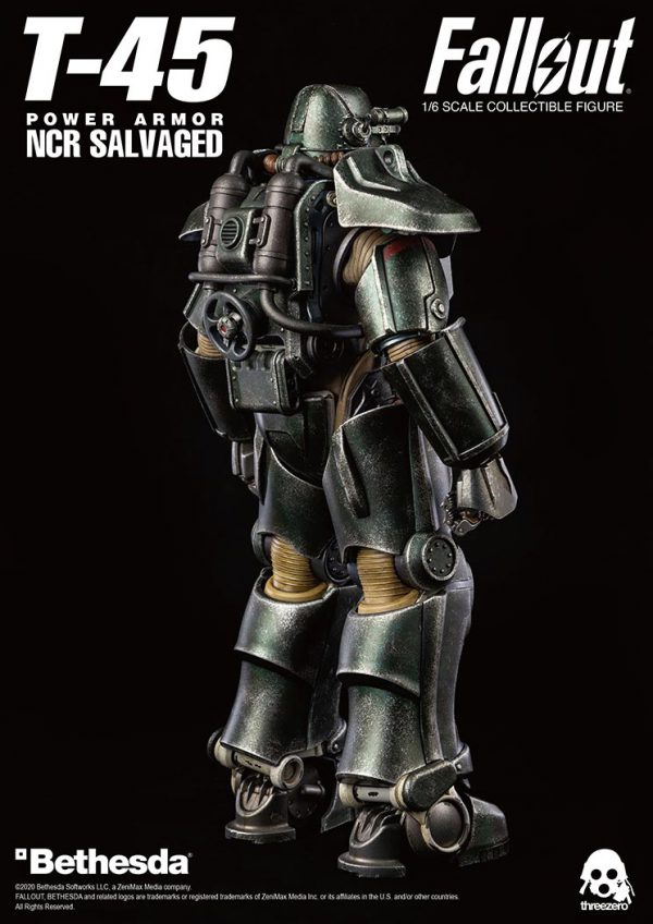 Threezero 3Z0177 - Fallout - T-45 NCR Salvaged Power Armor【Back-Order】