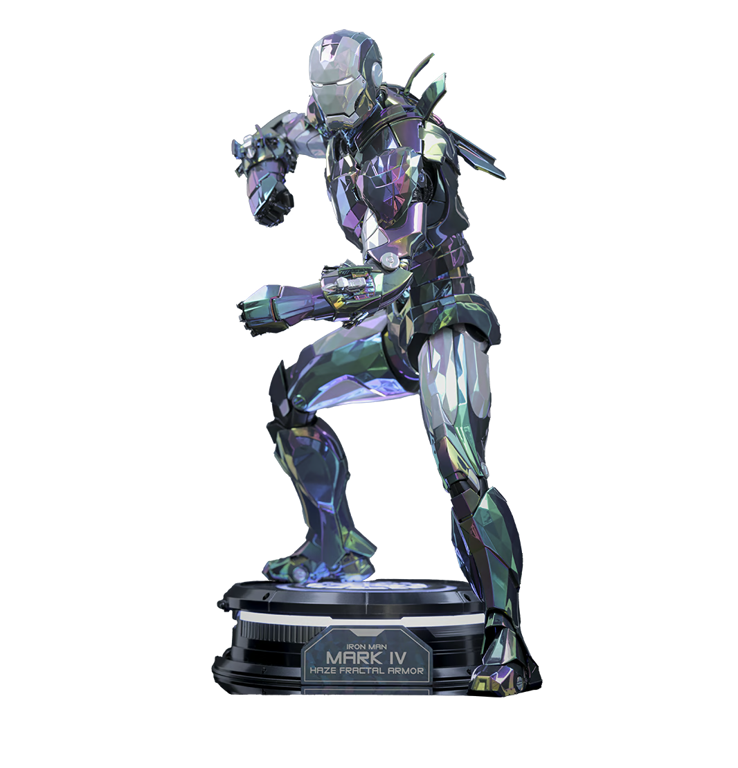 Hot Toys MMS855D79 - Marvel Comics - Iron Man 2 - Iron Man Mark IV Haze Fractal Armor【Pre-Order】