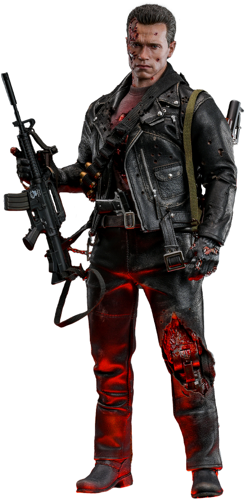 Hot Toys DX46 - Terminator 2 : Judgment Day - T800 Battle Damaged Version