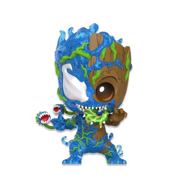 Hot Toys COSB762 - Marvel Comics -Venomized Groot Glitter Blue Version