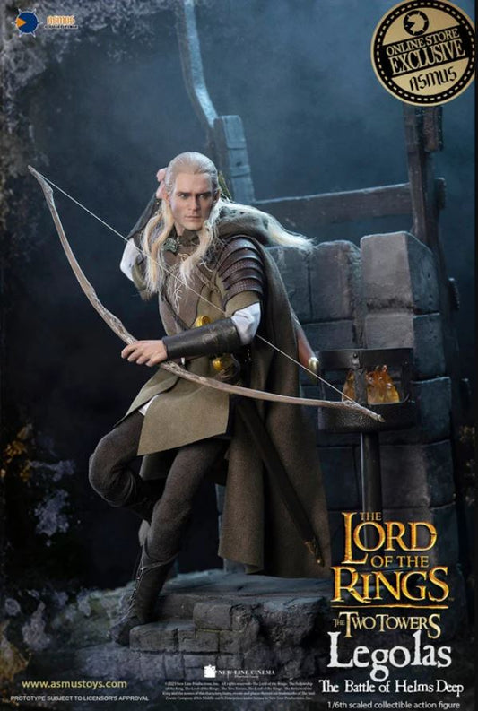 Asmus Toys LOTR029EX - The Lord of the Rings : The Two Towers - Legolas The Battle Of Helms Deep