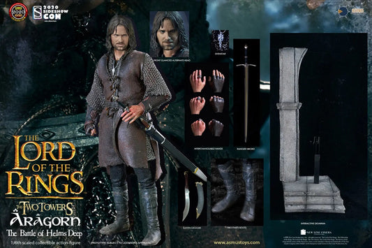 Asmus Toys LOTR025EX - The Lord of the Rings : The Two Towers - Aragorn The Battle OF Helms Deep