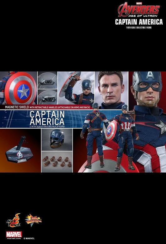 Hot Toys MMS281 - Marvel Comics - Avengers : Age Of Ultron - Captain America