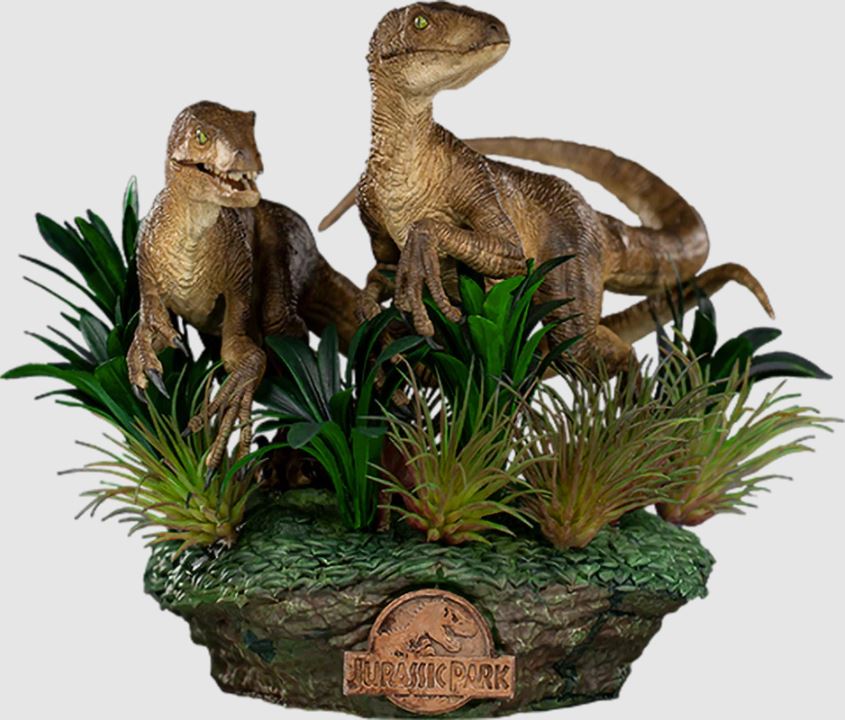 Iron Studios UNIVJP47221-10 - Jurassic Park - Just The Two Raptors