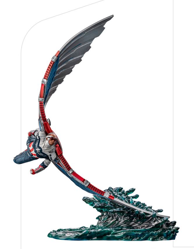 Iron Studios MARCAS59621-10 - Marvel Comics - The Falcon and the Winter Soldier - Captain America Sam Wilson