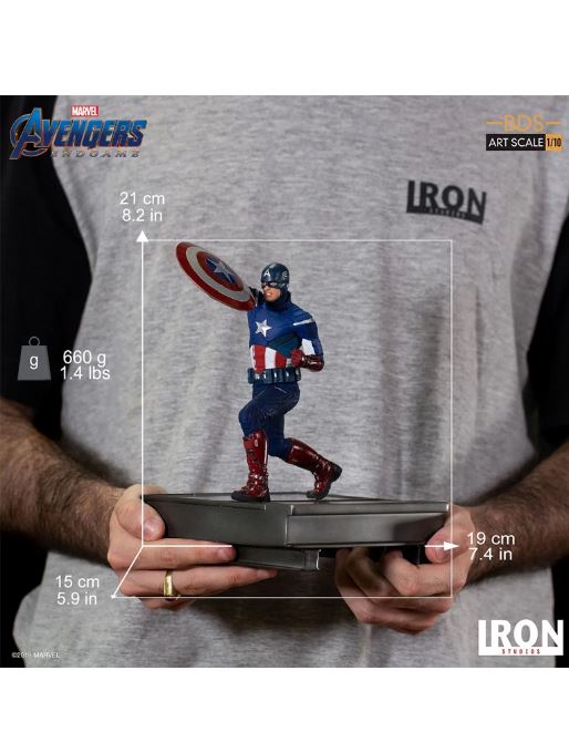 Iron Studios - Marvel Comics - Avengers : Endgame - Captain America 2012