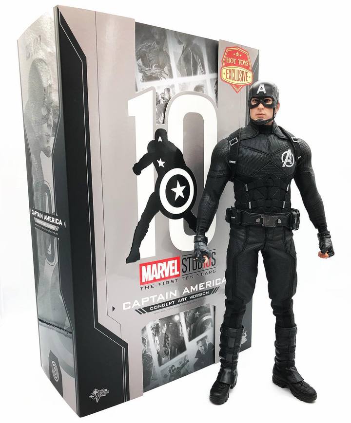 Hot Toys MMS488 - Marvel Comics - Marvel Studios : The First Ten Years - Captain America Concept Art Version