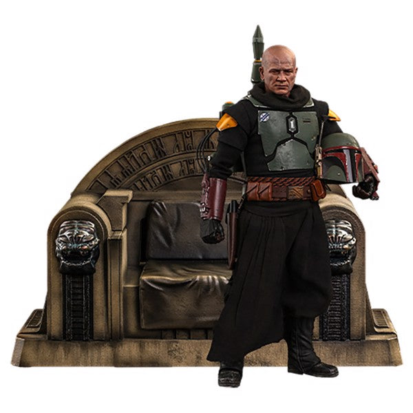 Hot Toys TMS056B - Star Wars : The Mandalorian - Boba Fett Repaint Armor Version & Throne Deluxe Version