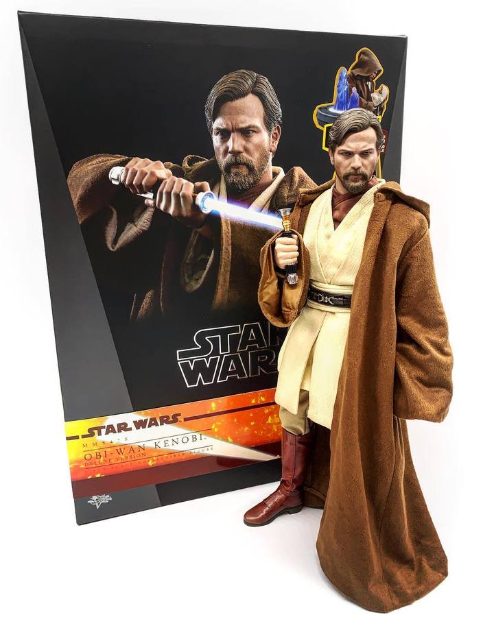 Hot Toys MMS478 - Star Wars 3 : The Revenge Of The Sith - Obi-Wan Kenobi Deluxe