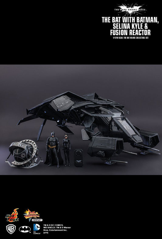 Hot Toys MMSC002- DC Comics - The Dark Knight Rises - The Bat With Batman & Selina Kyle & Fusion Reactor