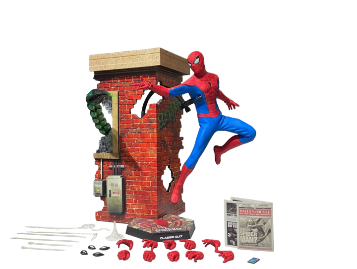 Hot Toys VGM48 - Marvel's Spider-Man - SpiderMan Classic Suit