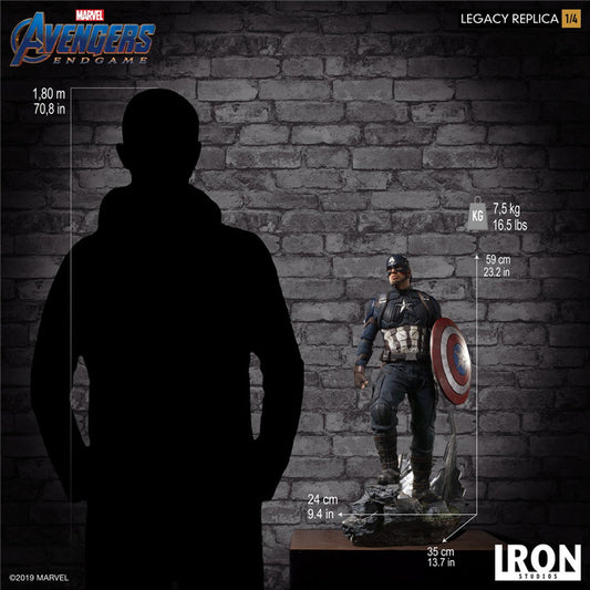 Iron Studios - Marvel Comics - Avengers : Endgame - Captain America Legacy