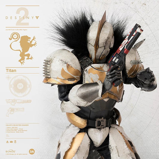 Threezero & Bungie 3A17054GT - Destiny 2 - Titan Calus Selected Shader
