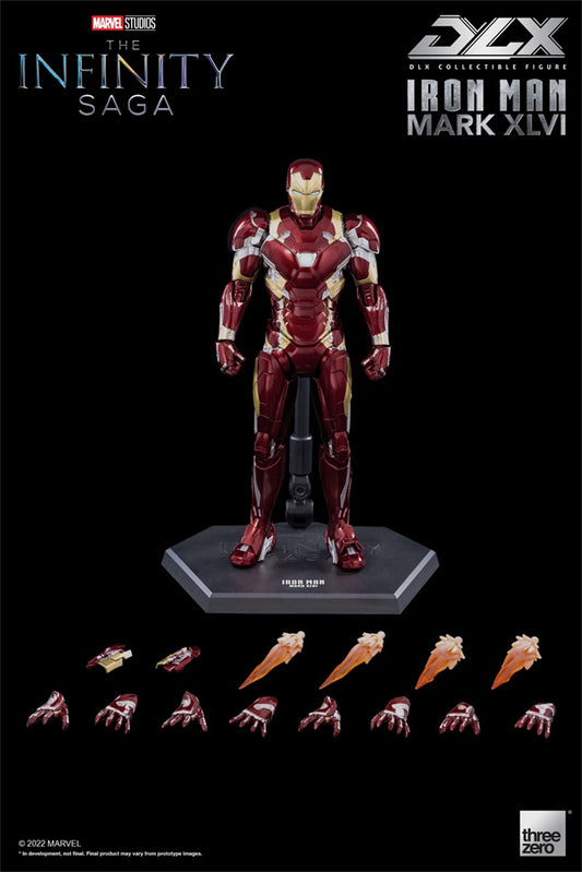 Threezero 3Z0256 DLX - Marvel Comics - The Infinity Saga - Iron Man Mark 46