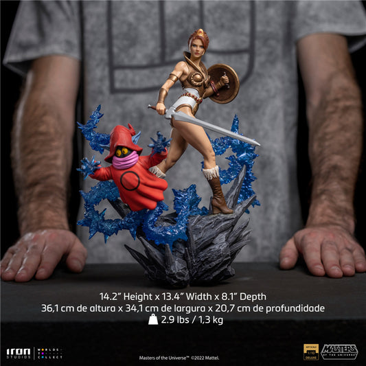 Iron Studios - Masters of the Universe - Teela & Orko