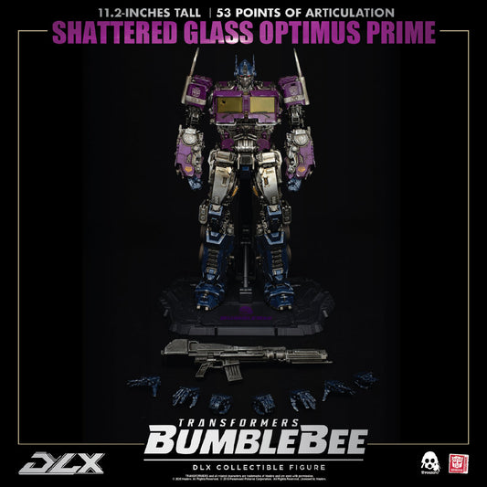 Threezero 3Z0229 - Transformers : Bumblebee - Shattered Glass Optimus Prime