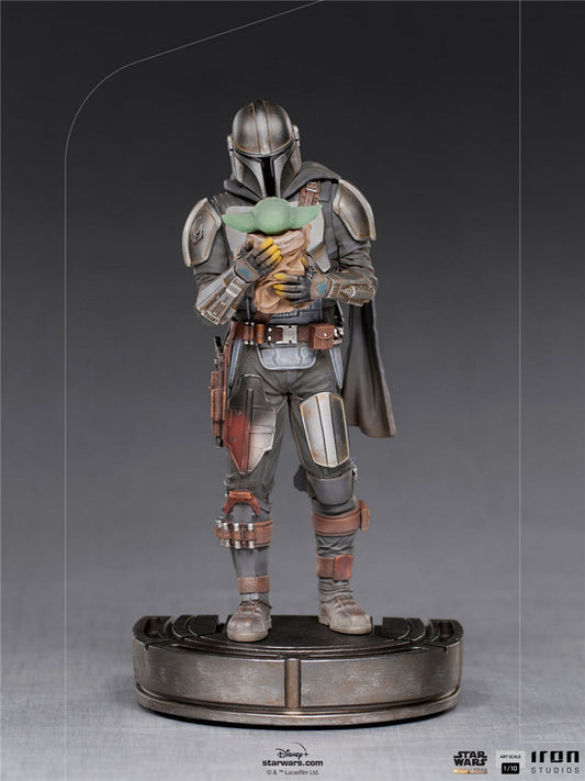 Iron Studios - Star Wars : The Mandalorian - The Mandalorian & Grogu