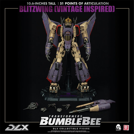 Threezero 3Z18113 DLX - Transformers : BumbleBee - Blitzwing Vintage Version