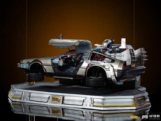 Iron Studios POWRAN46221-10 - Back to the Future Part II - DeLorean