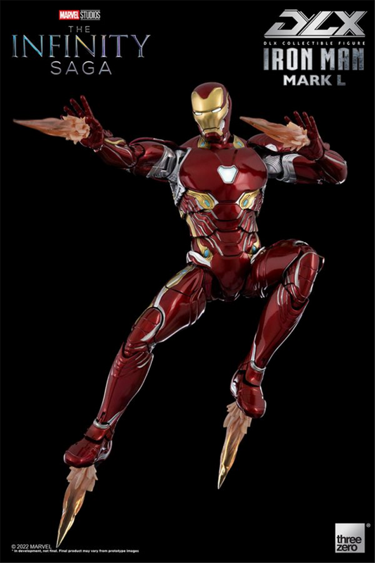 Threezero 3Z02490C0 DLX - Marvel Comics - The Infinity Saga - Iron Man Mark 50