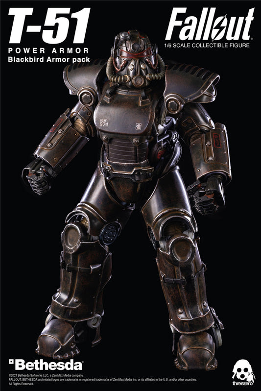 Threezero 3Z0179 - Fallout - T-51 Blackbird Power Armor Pack