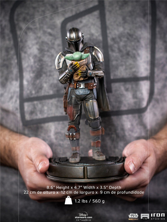 Iron Studios - Star Wars : The Mandalorian - The Mandalorian & Grogu