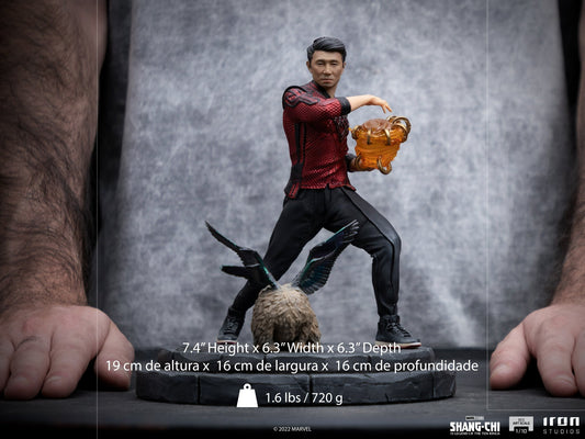 Iron Studios MARCAS70322-10 - Marvel Comics - Shang-Chi - Shang-Chi & Morris