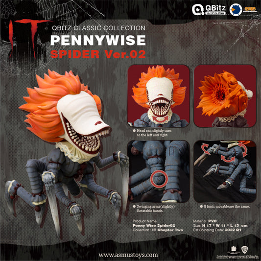 Asmus Toys QB012S2 - It - Pennywise Spider Version 2