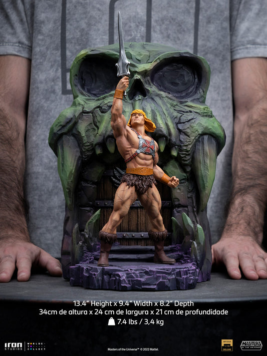 Iron Studios HEMAN71622-10 - Masters of the Universe - He-Man Deluxe Version
