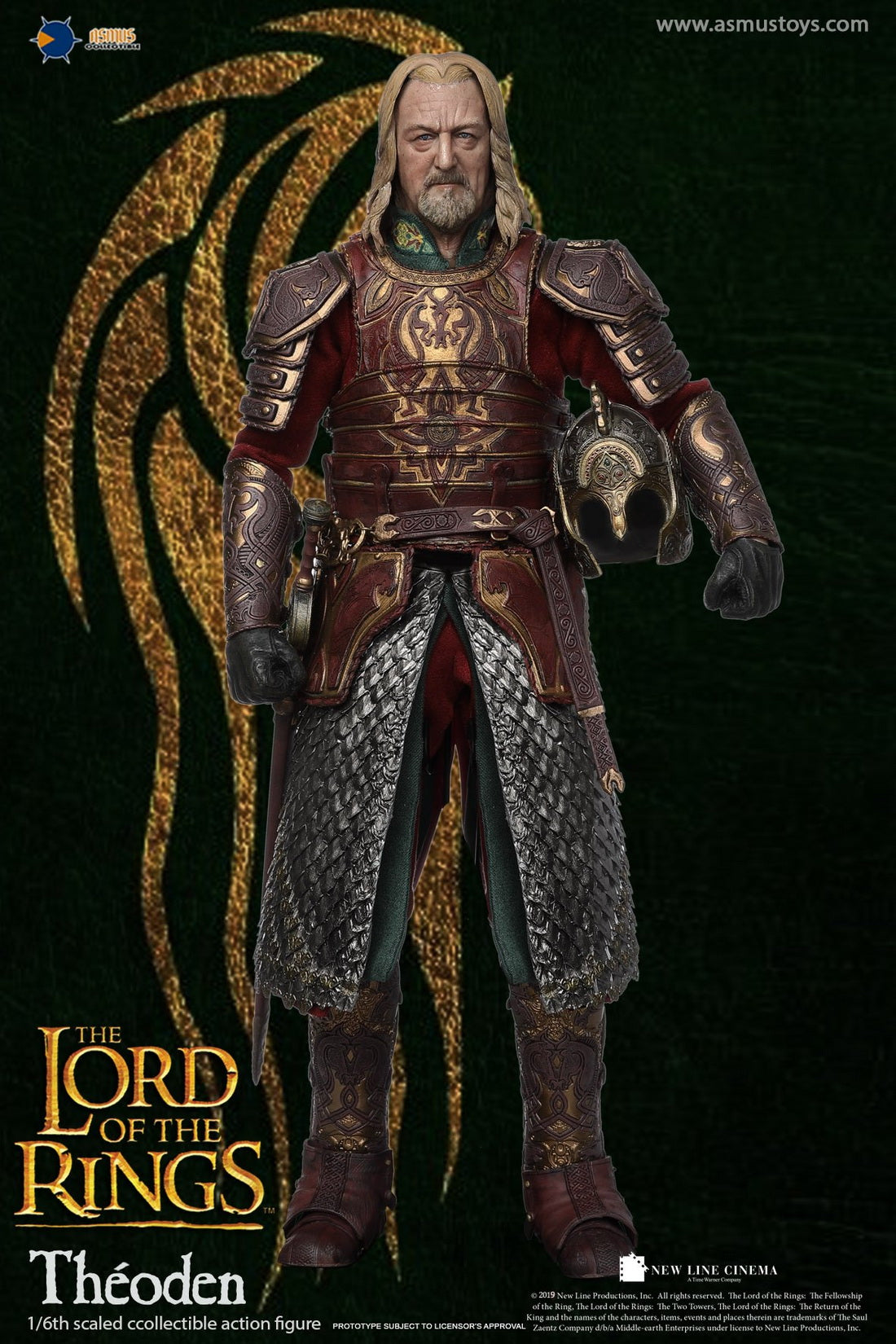 Asmus Toys LOTR022 - The Lord of the Rings - Theoden