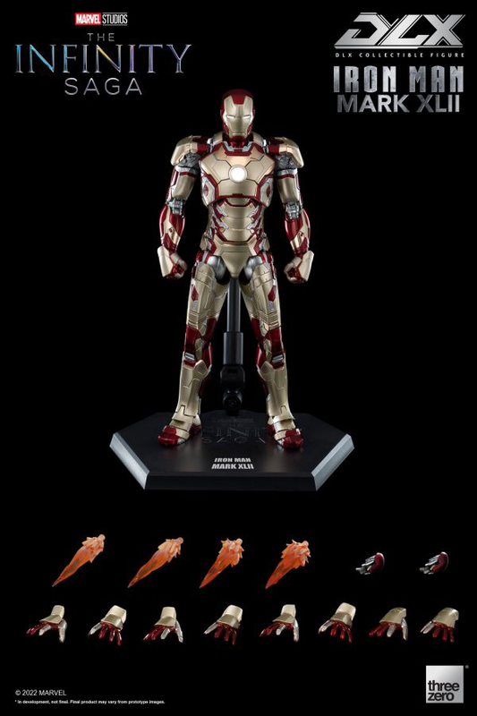 Threezero 3Z02510C0 DLX - Marvel Comics - The Infinity Saga - Iron Man Mark 42