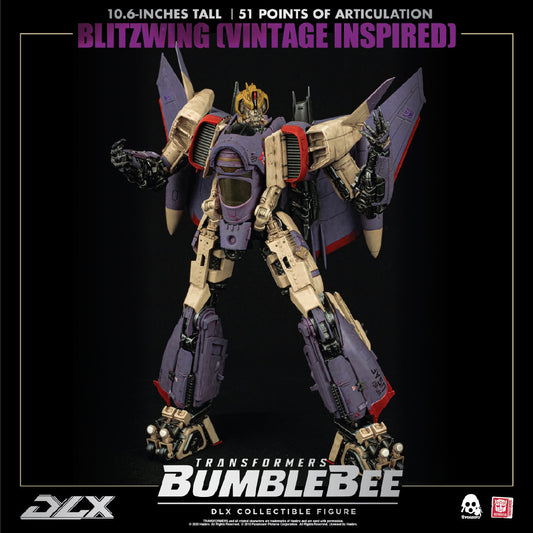 Threezero 3Z18113 DLX - Transformers : BumbleBee - Blitzwing Vintage Version