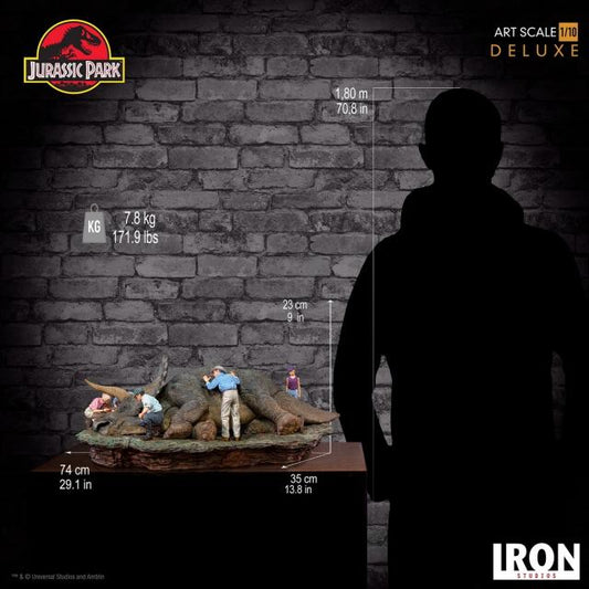Iron Studios UNIVJP24919-10 - Jurassic Park - Triceratops