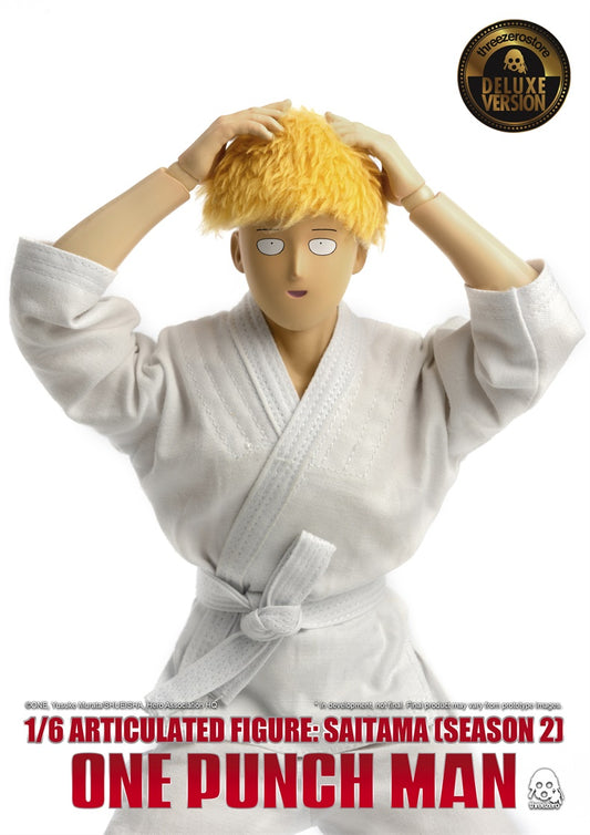 Threezero 3Z0134DV - One Punch Man Saison 2 - Saitama Deluxe Version