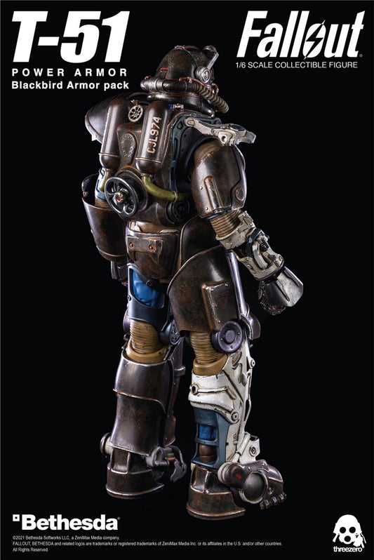 Threezero 3Z0179 - Fallout - T-51 Blackbird Power Armor Pack