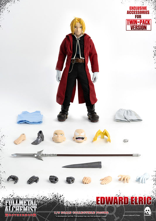 Threezero 3Z0096TP - Full Metal Alchemist Brotherhood - Edward Elric & Alphonse Elric