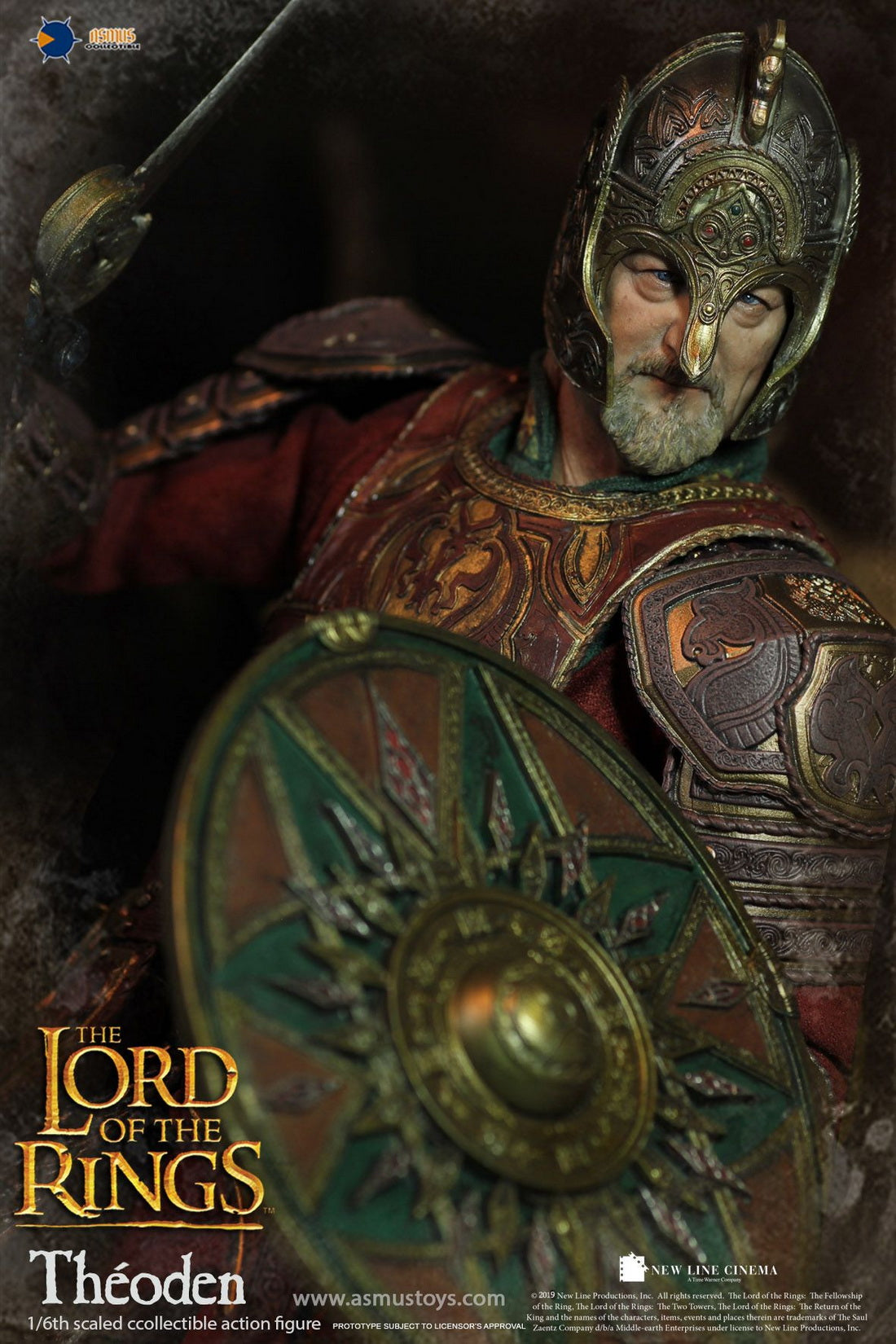 Asmus Toys LOTR022 - The Lord of the Rings - Theoden
