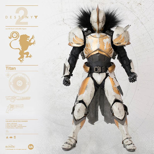Threezero & Bungie 3A17054GT - Destiny 2 - Titan Calus Selected Shader