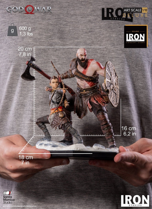 Iron Studios - God of War - Kratos & Atreus