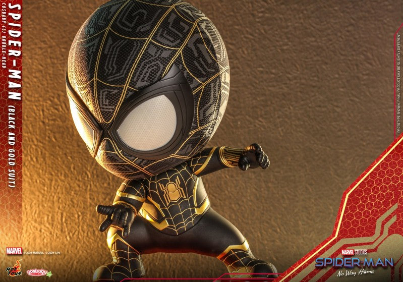 Hot Toys COSB892 - Marvel Comics - Spider Man : No Way Home - Spider Man Black and Gold Suit Version