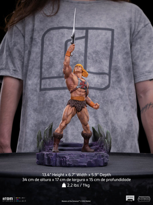 Iron Studios HEMAN71722-10 - Masters of the Universe - He-Man Standard Version