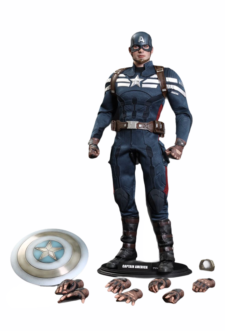 Hot Toys MMS242 - Marvel Comics - Captain America : The Winter Soldier - Captain America Stealth S.T.R.I.K.E. Suit Version