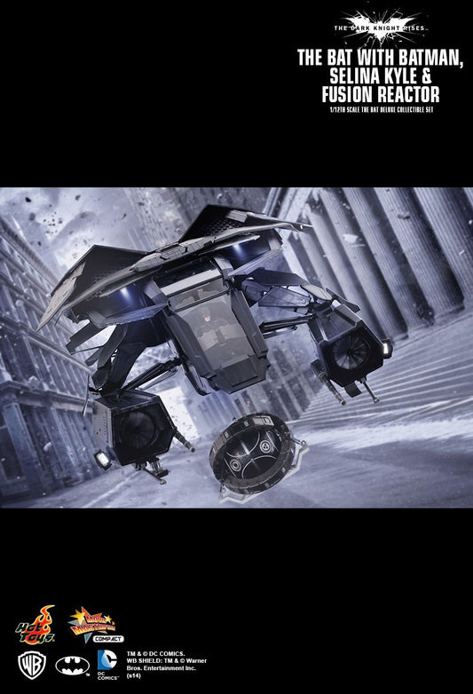 Hot Toys MMSC002- DC Comics - The Dark Knight Rises - The Bat With Batman & Selina Kyle & Fusion Reactor