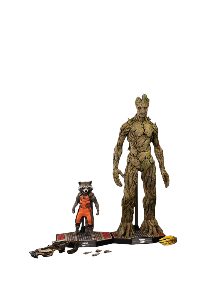 Hot Toys MMS254 - Marvel Comics - Guardians Of The Galaxy - Rocket And Groot