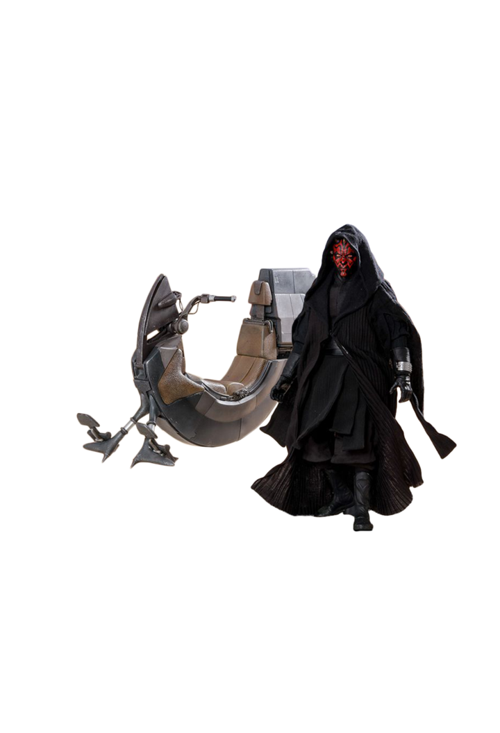 Hot Toys DX17 - Star Wars 1 : The Phantom Menace - Darth Maul With Sith Speeder Standard Version