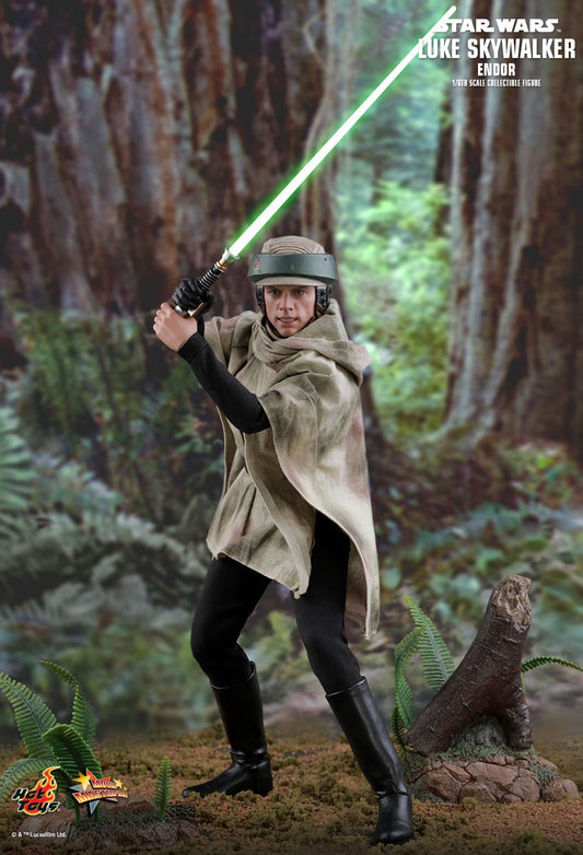 Hot Toys MMS516 - Star Wars 6 : Return Of The Jedi - Luke Skywalker Endor Suit Version