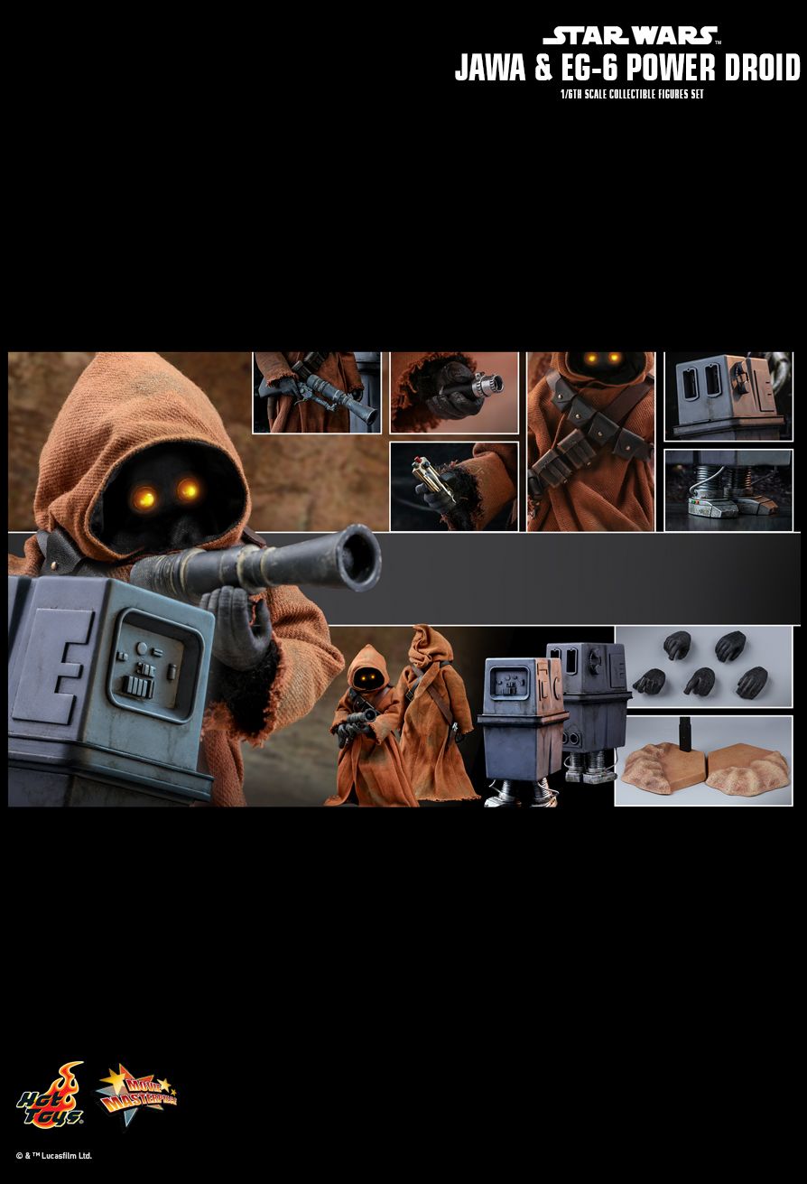ホットトイズ ジャワ ＆ EG-6 ホットトイズ ムービー・マスターピース スター・ウォーズ エピソード4