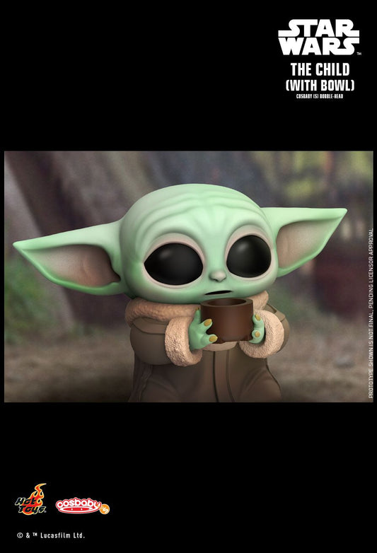 Hot Toys COSB747 - Star Wars : The Mandalorian - The Child & Bowl