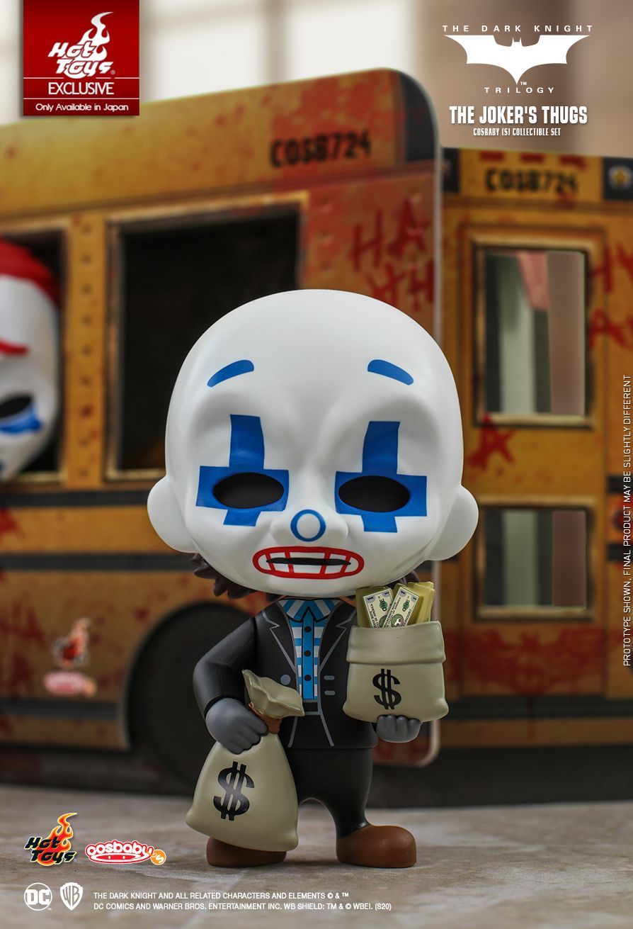 THE JOKER'S THUGS コレクターズセット　コスビ　cosb Hot Toys COSB724 - DC Comics - Batman : The Dark Knight