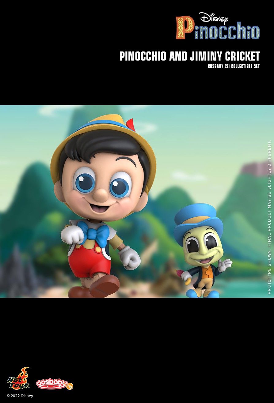 Hot Toys COSB894 - Disney - Pinocchio - Pinocchio & Jiminy Cricket